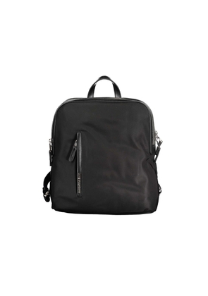 Mandarina Duck Black Nylon Backpack