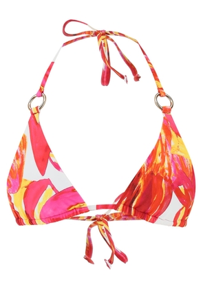 Louisa ballou bikini top with rings - L Multicolor