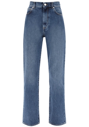Loulou studio cropped straight cut jeans - 25 Blu