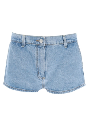 Magda butrym denim hot shorts for a - 36 Blu