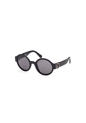 Moncler Chic Round Lens Pantographed Sunglasses
