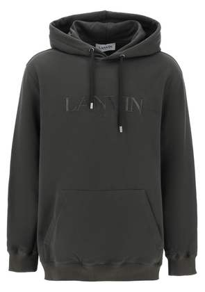 Lanvin hoodie with curb embroidery - M Verde