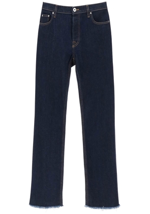 Lanvin jeans with frayed hem - 32 Blu