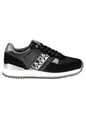 Napapijri Black Polyester Sneaker - EU36/US6