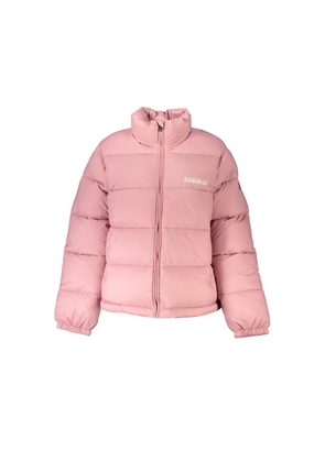 Napapijri Pink Polyamide Jackets & Coat - XS