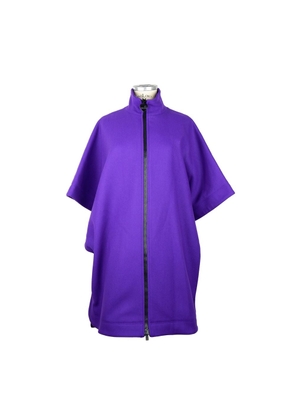 Love Moschino Purple Wool Vergine Jackets & Coat - S