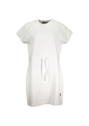 Napapijri White Cotton Dress - XS