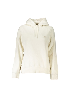 Napapijri White Cotton Sweater - XS