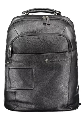 Piquadro Black Nylon Backpack