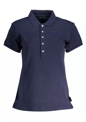 North Sails Blue Cotton Polo Shirt - XS