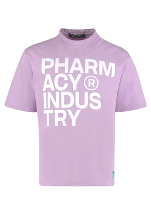 Pharmacy Industry Purple Cotton Tops & T-Shirt - XS