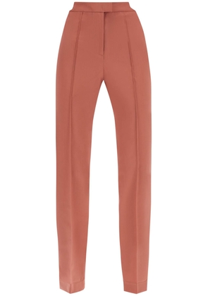 Nensi dojaka cool virgin wool pants with heart-shaped details - M Rosso