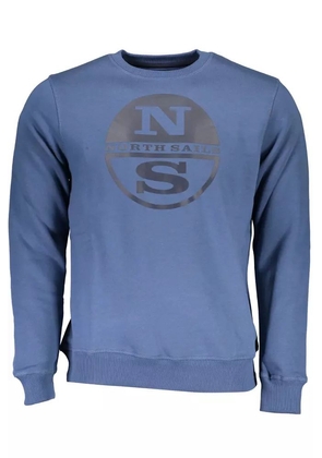 North Sails Blue Cotton Sweater - L