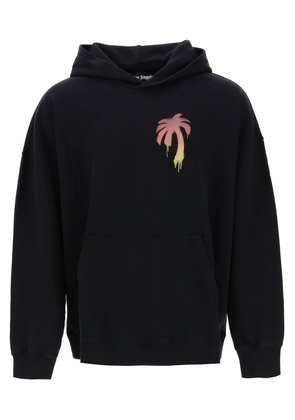 Palm angels i love pa oversized hoodie - L Nero