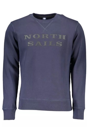 North Sails Blue Cotton Sweater - XXL
