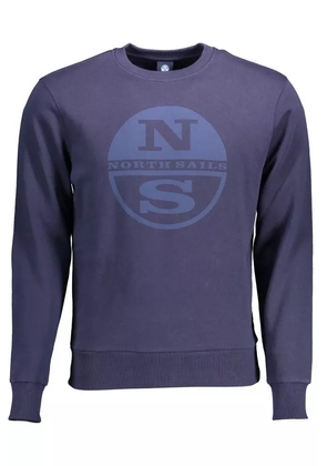 North Sails Blue Cotton Sweater - XL