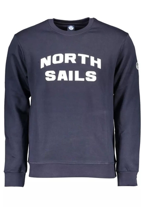 North Sails Blue Cotton Sweater - S