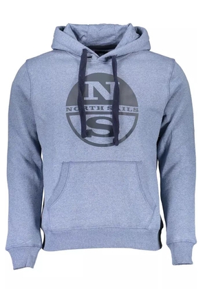 North Sails Blue Cotton Sweater - XL