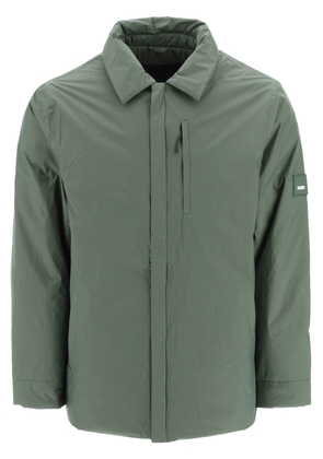 Rains padded fuse overshirt jacket - L Verde