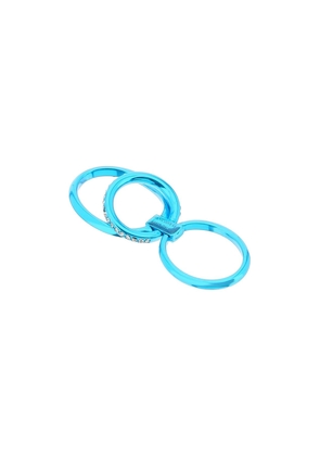 Panconesi solar crystal ring - 50 Blu