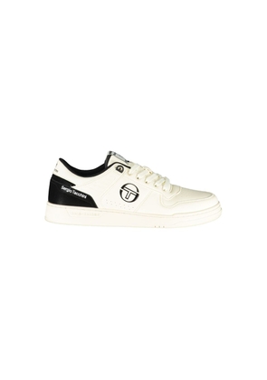 Sergio Tacchini Chic White Sneakers with Contrast Details - EU40/US7