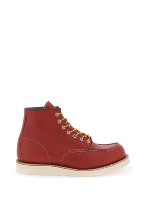 Red wing shoes classic moc ankle boots - 10.5 Rosso