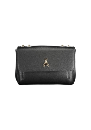 Patrizia Pepe Black Leather Handbag