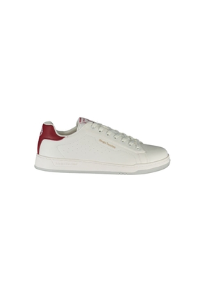 Sergio Tacchini Sleek White Sneakers with Contrast Details - EU40/US7