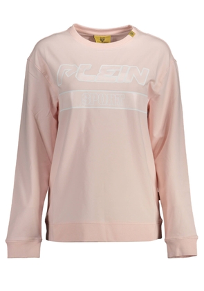 Plein Sport Pink Cotton Sweater - XS