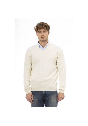 Sergio Tacchini White Wool Sweater - S