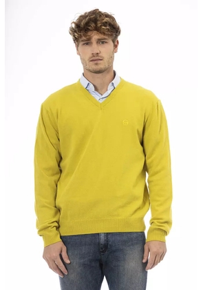 Sergio Tacchini Yellow Wool Sweater - S