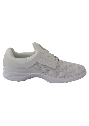 Plein Sport White Polyester Runner Beth Sneakers - EU37/US7