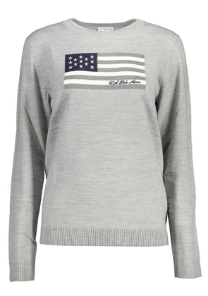 U.S. Polo Assn. Gray Nylon Sweater - S