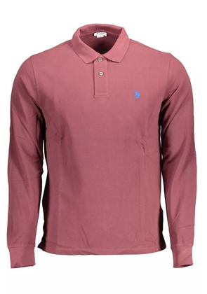 U.S. Polo Assn. Purple Cotton Polo Shirt - XXL