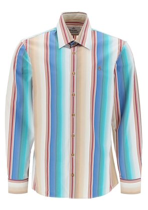 Vivienne westwood striped ghost shirt - 48 Multicolor