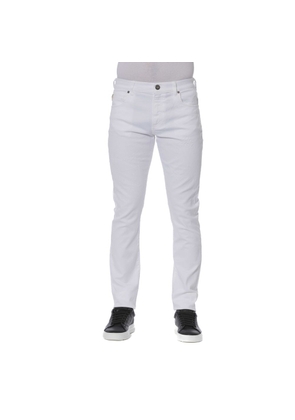Trussardi Jeans White Cotton Jeans & Pant - W29