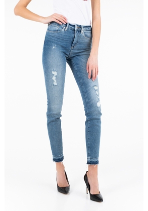 Tommy Hilfiger Blue Cotton Jeans & Pant - W25