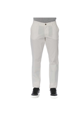 Trussardi Jeans White Cotton Jeans & Pant - W44