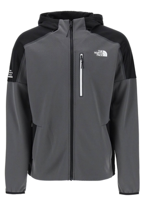 The north face mountain athletics hooded sweatshirt with - L Grigio
