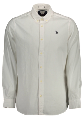 U.S. Polo Assn. White Cotton Shirt - XXL
