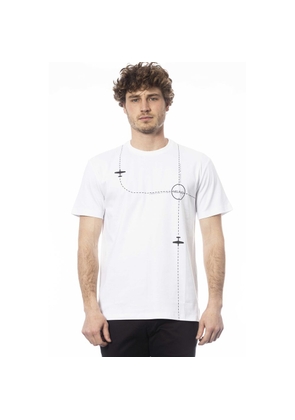 Trussardi White Cotton T-Shirt - XS