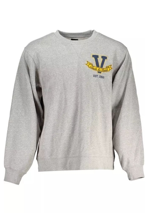 Vans Cozy Heather Gray Embroidered Sweatshirt - XS