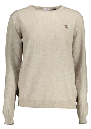 U.S. Polo Assn. Beige Wool Sweater - L