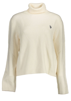 U.S. Polo Assn. White Nylon Sweater - L