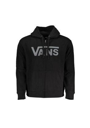 Vans Sleek Black Hooded Zip Sweatshirt - XS