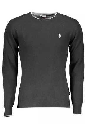 U.S. Polo Assn. Black Wool Sweater - XL