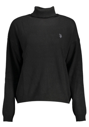 U.S. Polo Assn. Black Wool Sweater - M