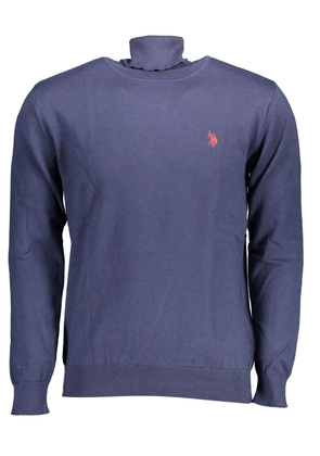 U.S. Polo Assn. Blue Cotton Sweater - L