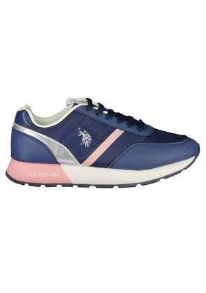 U.S. Polo Assn. Blue Nylon Sneaker - EU36/US6