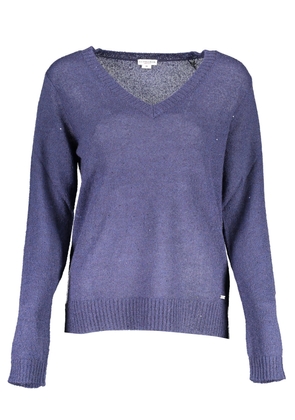 U.S. Polo Assn. Blue Nylon Sweater - L